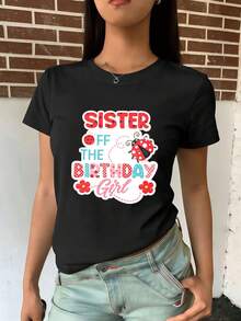Women T-Shirts - Black - View 2