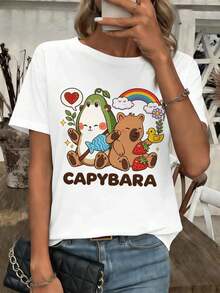 Women T-Shirts - White - View 1