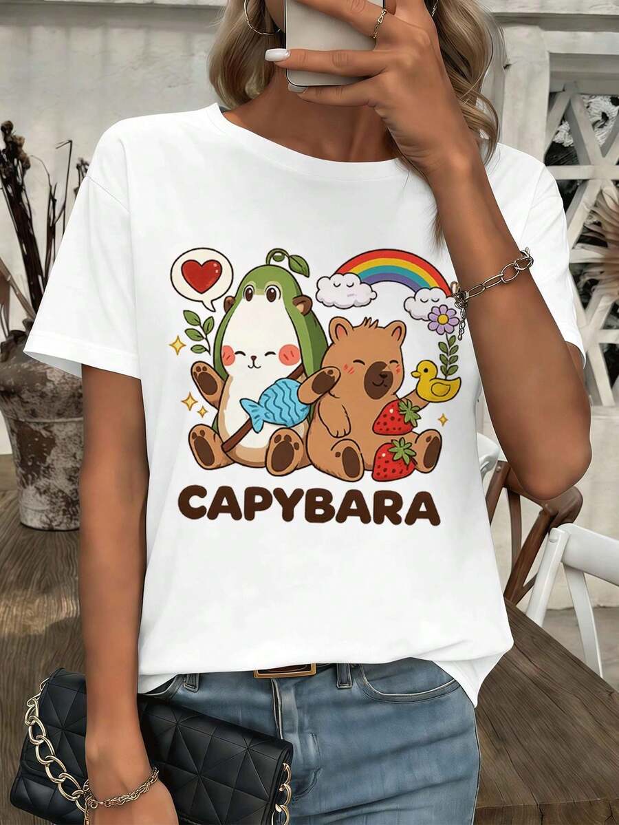 Women T-Shirts - White - View 1