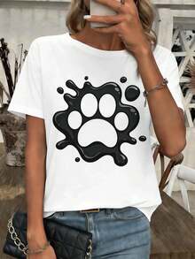 Women T-Shirts - White - View 1
