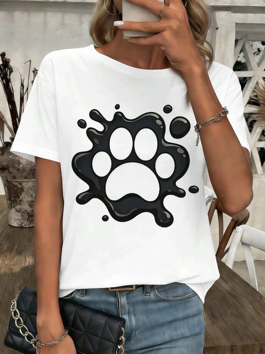 Women T-Shirts - White - View 1