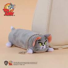 TOM AND JERRY. 1个扁平杰瑞毛绒娃娃包包挂饰/吊坠，适合作为儿童生日礼物、情人节礼物、小型家庭礼物 - 彩色 - 查看 7