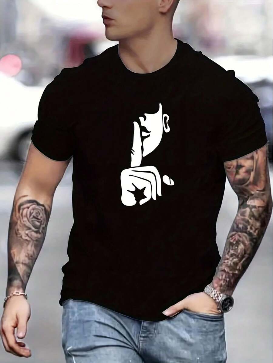 Dam-T-shirts - Svart - Visa 1
