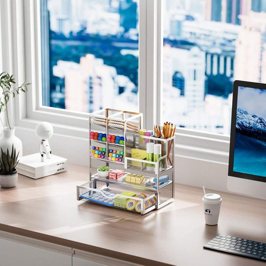Desk And Drawer Storage