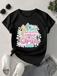 Women T-Shirts - Black - View 1
