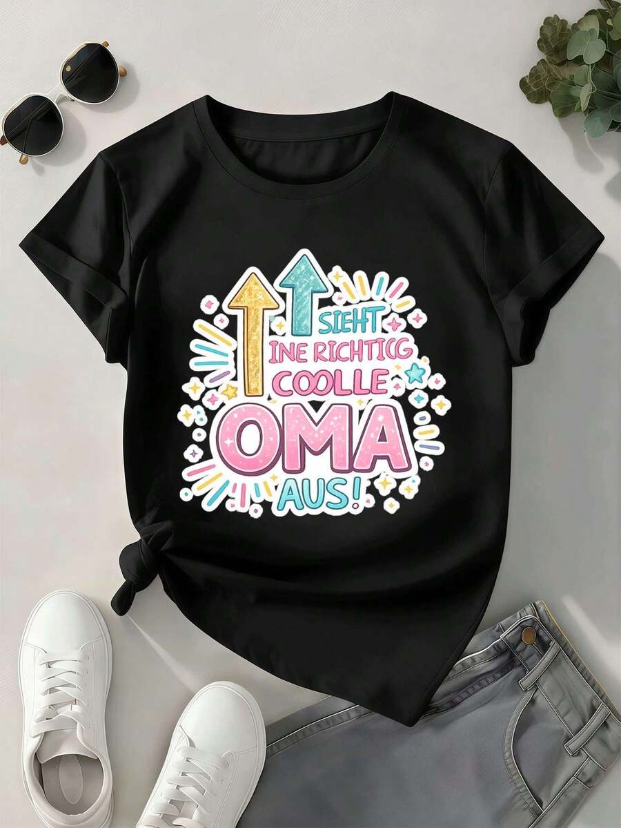 Women T-Shirts - Black - View 1