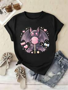 Women T-Shirts - Black - View 2