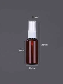 Chai xịt phun sương mịn màu nâu 30ml, thích hợp đựng tinh dầu, nước hoa, cồn và các chất lỏng khác, chai có thể tái sử dụng và bảo vệ. - màu nâu - Xem 5