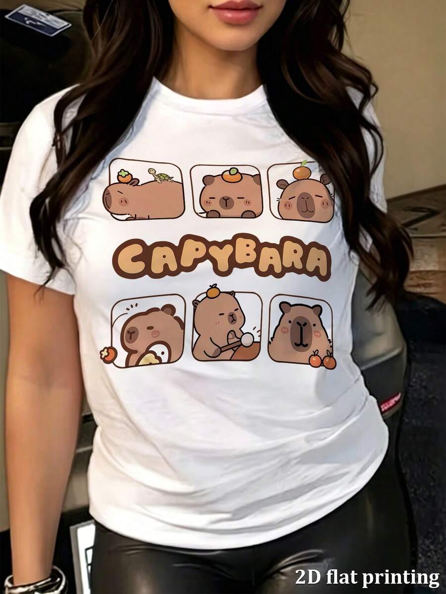 Women T-Shirts - White - View 1
