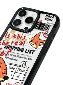 Ốp điện thoại Disney Zootopia - Quà tặng Giáng sinh - Hộp đựng điện thoại cho iPhone 17 17Air 17pro 17promax 11 12 13 14 15 16pro 16promax 14Plus 15Plus 16Plus 15promax 16pro 16promax XR - màu đen - Xem 8