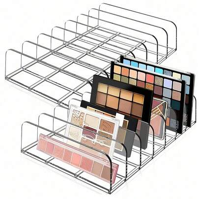 Hộp đựng mỹ phẩm trong suốt 1 chiếc, hộp đựng đồ trang điểm 7 ngăn dùng cho bàn trang điểm, kệ phòng tắm, tủ, thích hợp cho phòng ngủ, phòng tắm, nhà cửa, phòng màu hồng, du lịch, quà tặng cho mẹ, bố, nam giới, bạn bè, giáo viên, sinh nhật, đám cưới, bàn làm việc, kệ, phụ kiện, hộp quà