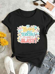 Women T-Shirts - Black - View 2