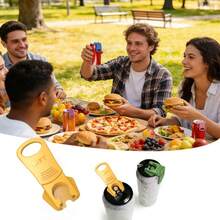 6-Piece Set Of 6-Color Can Openers And Can Lids, Beverage Protection Covers, Suitable For Parties, Barbecues, Camping, And Travel - View 11