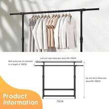 Clothes Drying Racks - Black - View 3