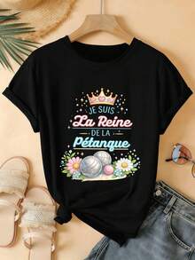 Women T-Shirts - Black - View 2