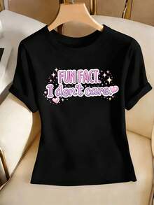 Women T-Shirts - Black - View 2