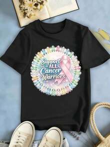 Women T-Shirts - Black - View 2