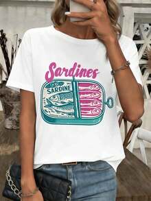 Women T-Shirts - White - View 1