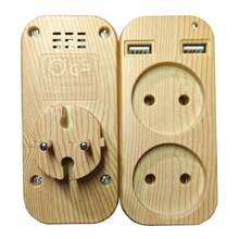 Outlet Boxes - 1 pièce couleur bois - Voir 2