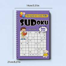 Bộ sách luyện tập Sudoku - "Tư duy thông minh, phát triển mạnh mẽ" - Thử thách lưới logic tăng dần, rèn luyện khả năng tập trung, tư duy phản biện, kỹ năng toán học và khả năng giải quyết vấn đề một cách tự tin. - Sudoku - Xem 3