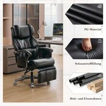 Home Office Chairs - Black - View 3