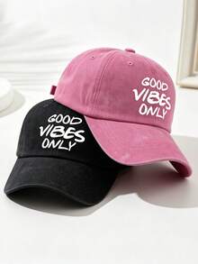 1pc Or 2pcs Unisex Adjustable Simple Solid Color Baseball Cap, Snapback Hat, Suitable For Daily Wear, Traveling, And Parties,Beach,Holiday - N - View 8