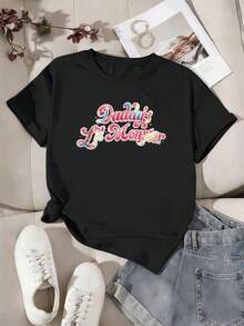 Women T-Shirts - Black - View 2