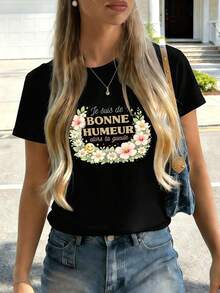 Women T-Shirts - Black - View 2