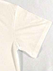 Camisetas de manga corta tallas grandes "Too Many Storms" - Blanco - Ver 5