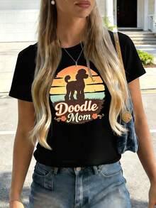 Women T-Shirts - Black - View 2