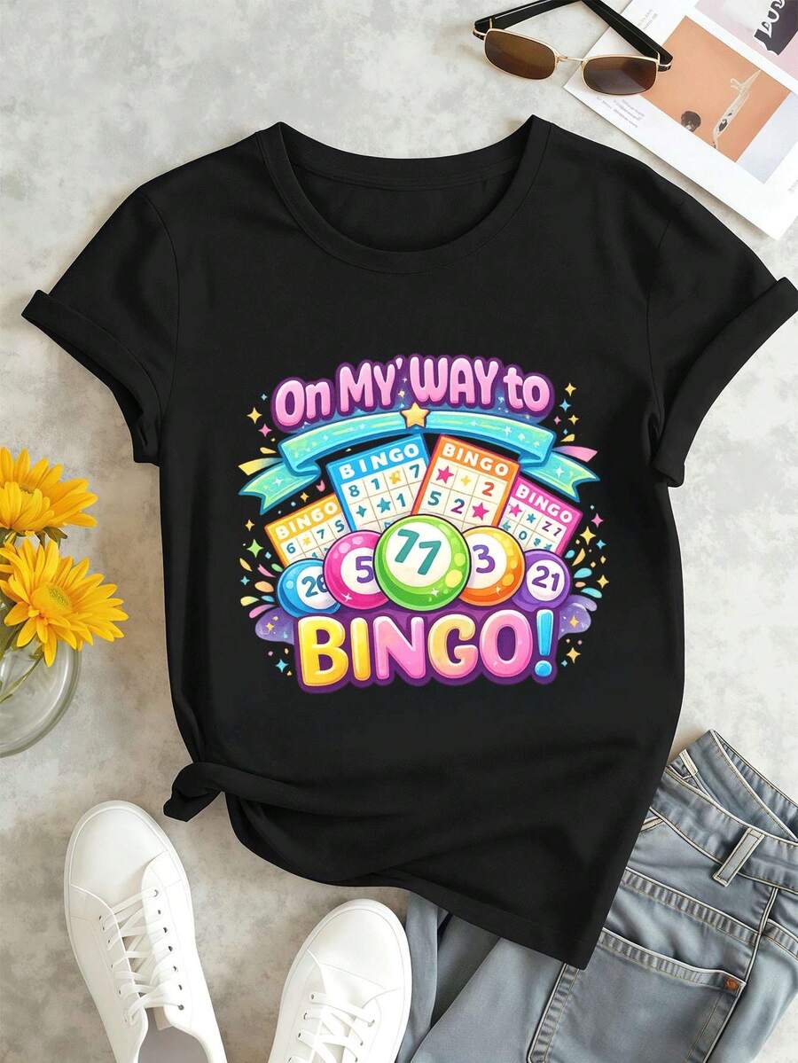 Women T-Shirts - Black - View 1
