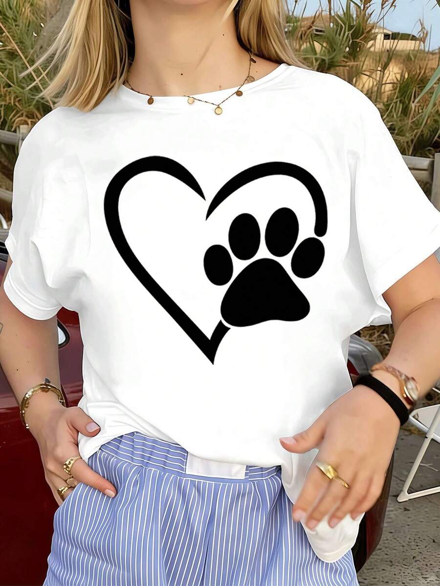 Women T-Shirts - White - View 1