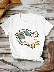 Women T-Shirts - White - View 2