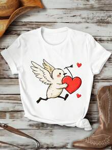 Women T-Shirts - White - View 2