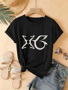 Women T-Shirts - Black - View 2
