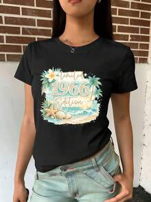 Women T-Shirts - Black - View 2