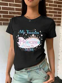 Women T-Shirts - Black - View 2