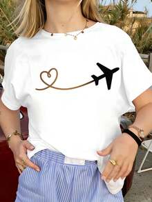 Women T-Shirts - White - View 1