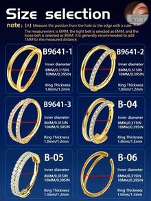1 pieza Pendiente de mujer de acero inoxidable chapado en oro de 18K, anillo de septum de nariz de material de zirconia 316L, joyería de piercing de nariz para mujer, pendiente/arete de cartílago de oreja de doble capa, pendiente de lóbulo de la oreja, pendiente de hélix de la oreja, pendiente de trago de la oreja, anillo de nariz, joyería de piercing de lóbulo de la oreja, ligero e hipoalergénico - Amarillo Oro - Ver 3