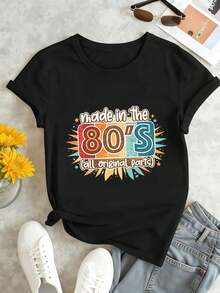 Women T-Shirts - Black - View 1