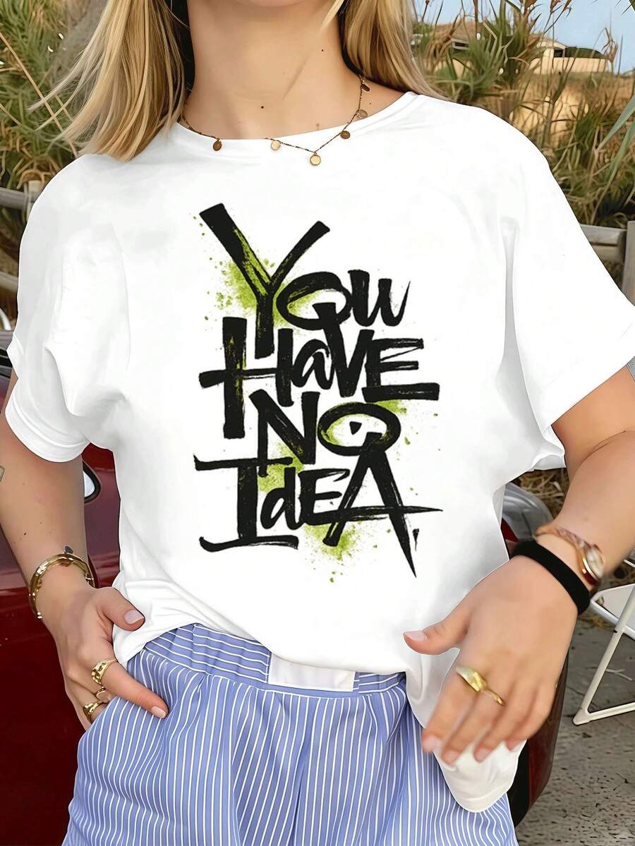 Women T-Shirts - White - View 1