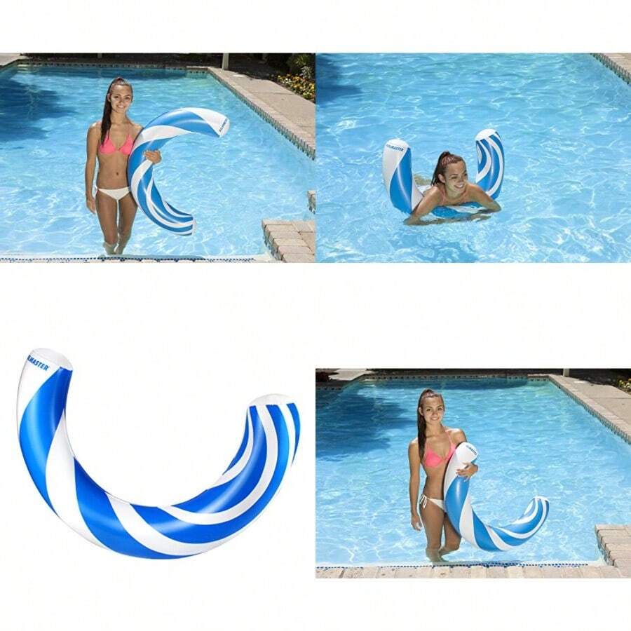 Poolmaster Inflatable Curved Swimming Pool Noodle Pool Float - Multicolor - Ver 1