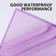 FUHITIM 20 Sheets Flower Wrapping Paper - Waterproof Floral Bouquet Packaging Paper For DIY Crafts,Florist Supplies Packaging Paper For Wedding Birthday Gift (Translucent Lilac Purple) - ColorY - 查看 3