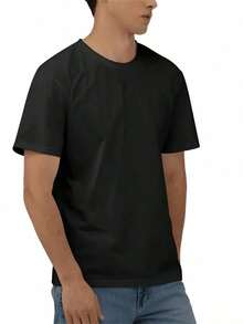 T-shirt di moda neutra con motivo artistico di Olivia Dean's "Love LIVE", stile vintage da str , in cotone morbido, girocollo, maniche corte, oversize, unisex,  tta per uomo e - nero - Visualizzare 4
