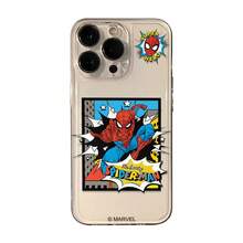 Marvel The Amazing Spider-Man Comic Style Clear Phone Case Compatible With IPhone 17/17 Pro/17 Pro Max/17 Air/16/15/14/13/12/11/X Series Iphone 17 Pro Max Case Iphone 17 Pro Case Iphone 17 Case The Girlfriend,Ideal Gift For Anime Fans - Transparent - View 6