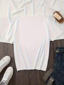 Women T-Shirts - White - View 2