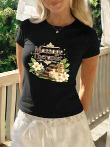 Women T-Shirts - Black - View 1