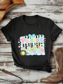 Women T-Shirts - Black - View 1