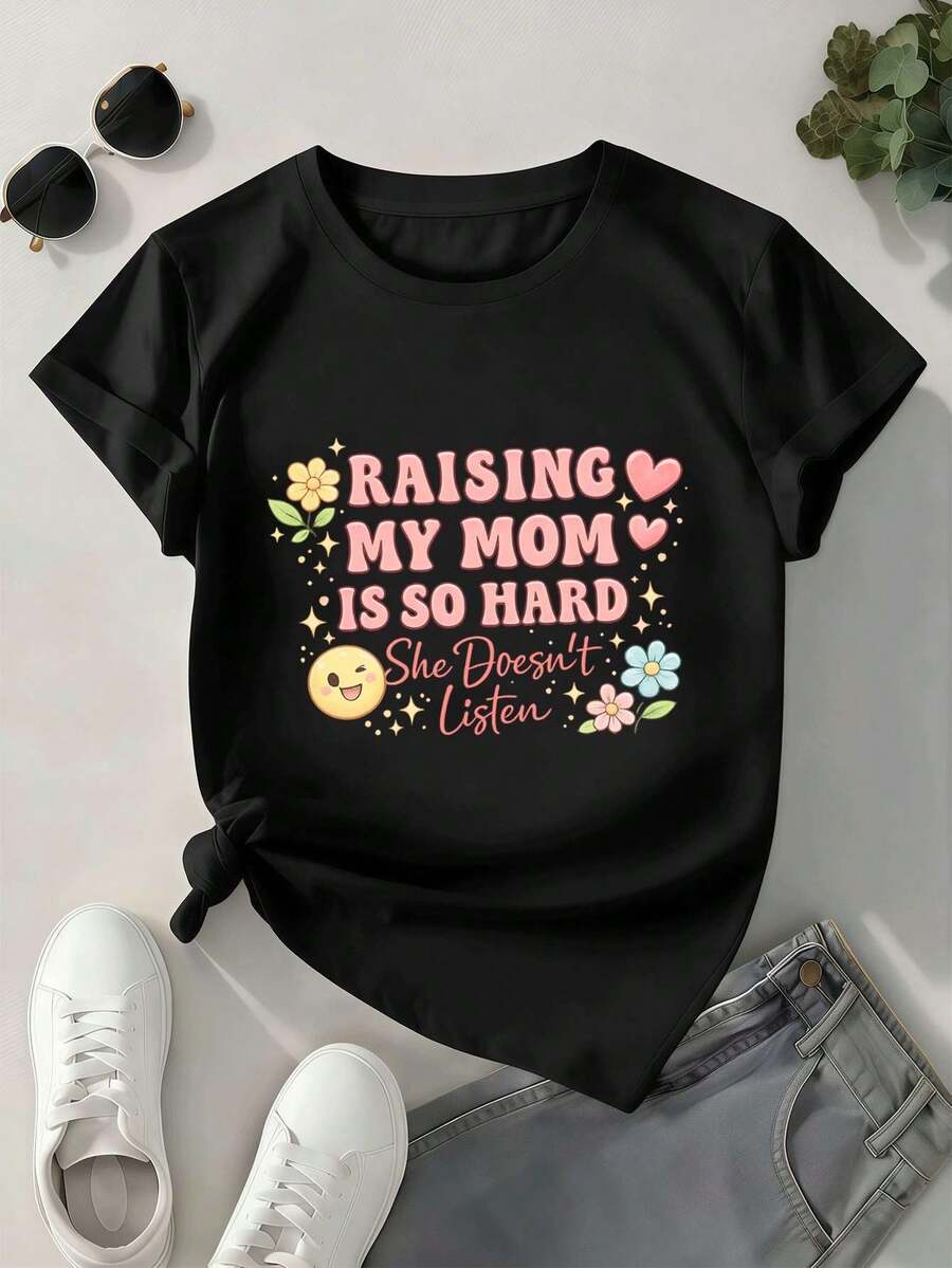 Women T-Shirts - Black - View 1