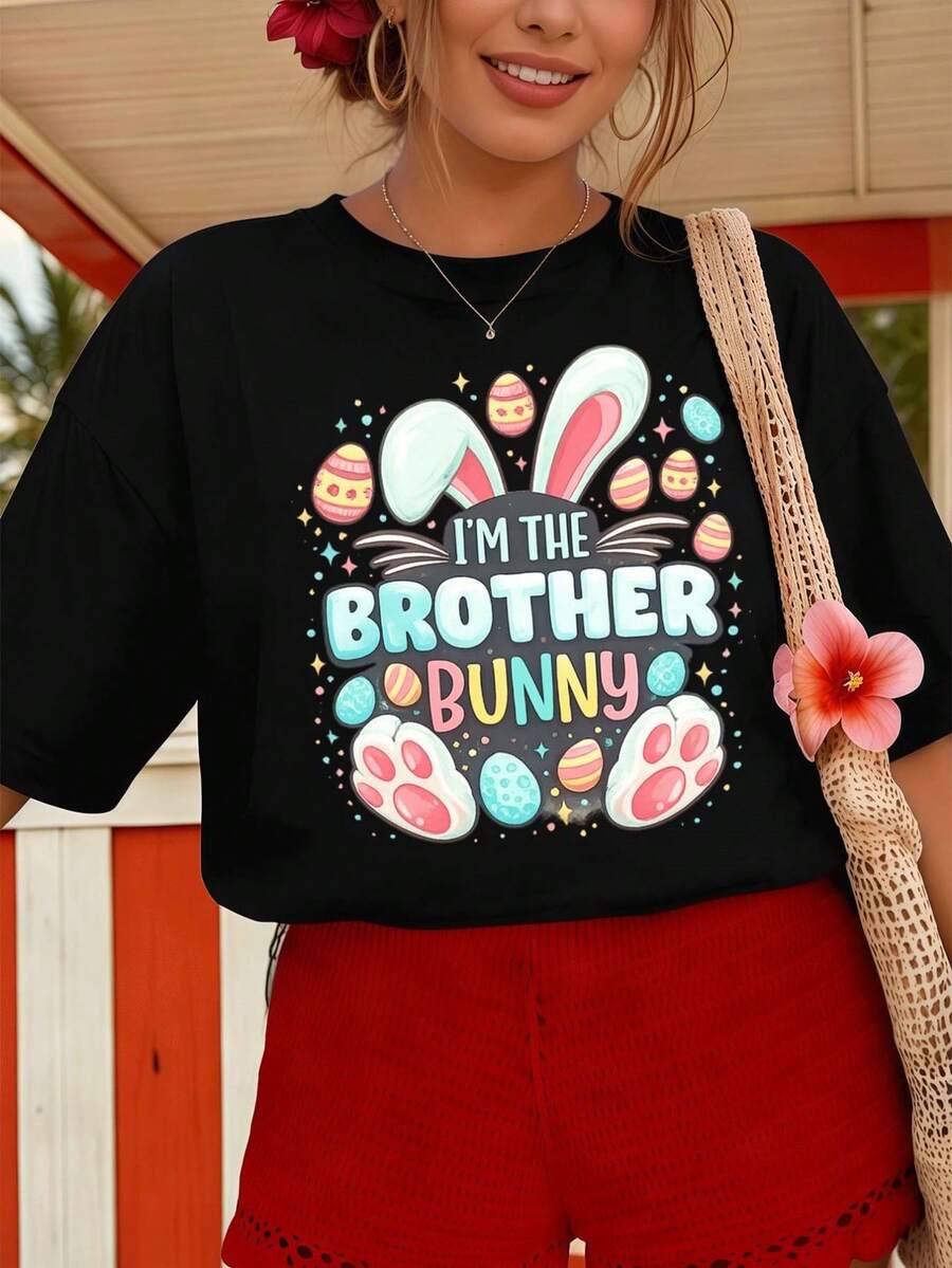 Women T-Shirts - Black - View 1
